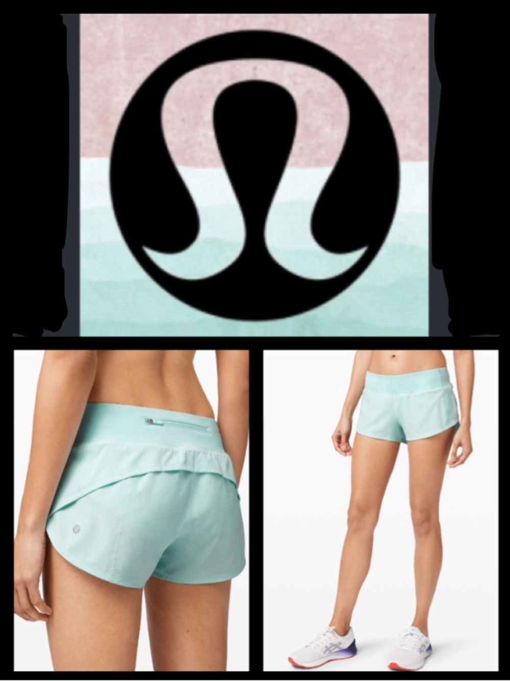 Lululemon Speed Up Short *2.5" in aqua (6) in aqua
